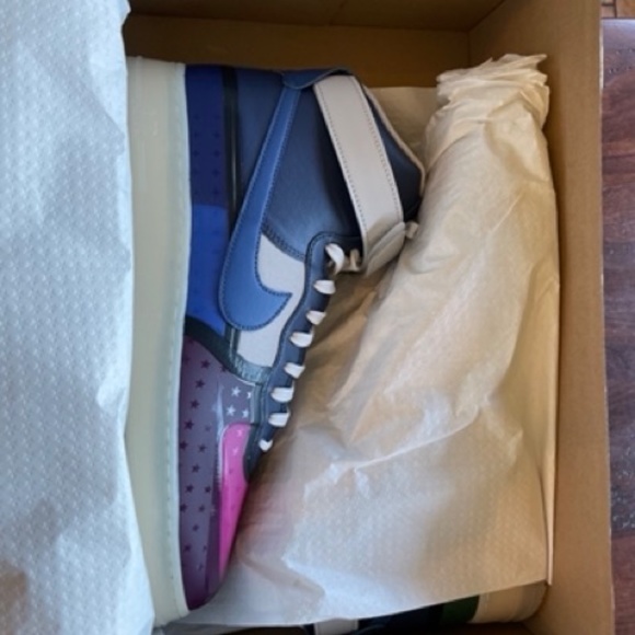 Nike Air Force 1 High '07 PRM Thunder blue/Mystic Navy 11.5